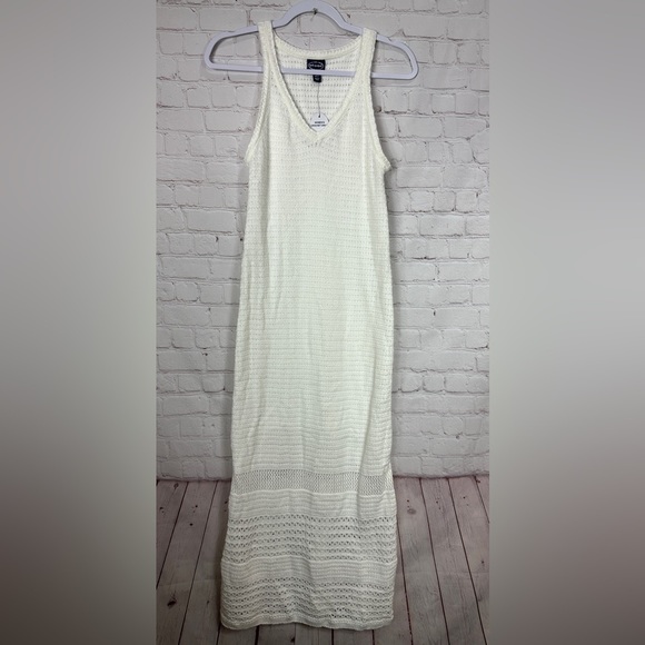 Scoop women's maxi lengh lined‎ crochet knit dress, sz XS, NWT - Picture 1 of 8